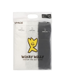Wacky WiLLy（ワッキーウィリー）の「3PACK SHORT SLEEVE T-SHIRT（Tシャツ/カットソー）」