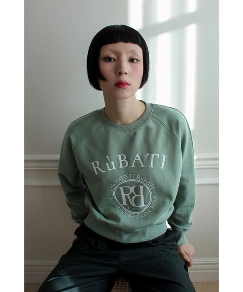 RUBATI(ルバティ)の「アークルバティスウェットシャツ(ピスタチオ)(スウェット・レディース・その他・size2/size1)」の1枚目の写真