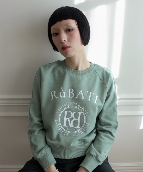 RUBATI(ルバティ)の「アークルバティスウェットシャツ(ピスタチオ)(スウェット・レディース・その他・size2/size1)」の2枚目の写真