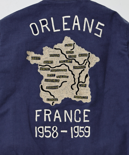 EDIFICE(エディフィス)の「【L`etiquette × EDIFICE】フレンチ スーベニア ジャケット(ミリタリージャケット・メンズ・ブラック/ブルー系その他・MEDIUM/LARGE)」の12枚目の写真