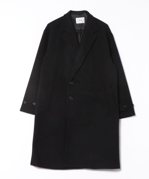 JUNRED(ジュンレッド)の「ウールライクチェスターコート(チェスターコート・メンズ・ブラック/ブラウン・S/LL/L/M)」の10枚目の写真