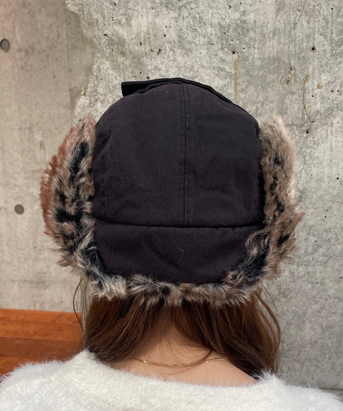 セール】フェイクファーフライトキャップ（キャップ）｜ROGER AND RAW