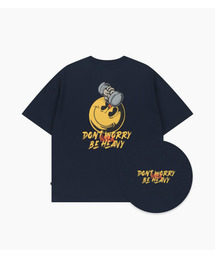 WAYDN（ウェイドゥン）の「Don't worry, Beavis OG Overfit Short Sleeve Navy（Tシャツ/カットソー）」