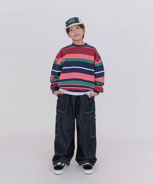 BERRYCLOSET(ベリークローゼット)の「ロリポップ スウェット(スウェット・レディース・ネイビー/ブルーグリーン・5号/11号/13号/17号/19号/7号/15号/09号)」の5枚目の写真