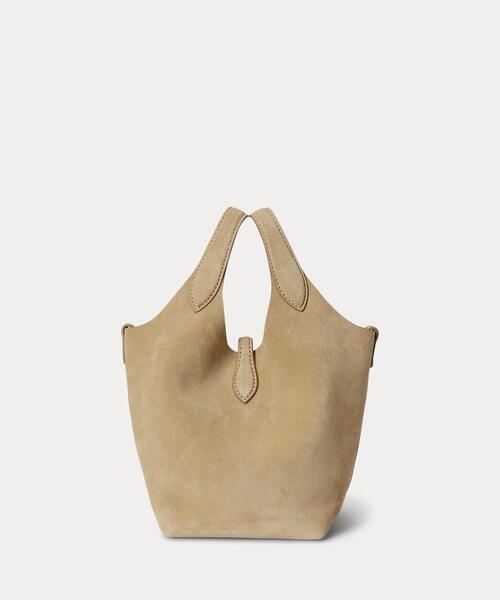 Polo Play スエード スモール トート & クロスボディ Polo Play スエード スモール トート & クロスボディ（トートバッグ