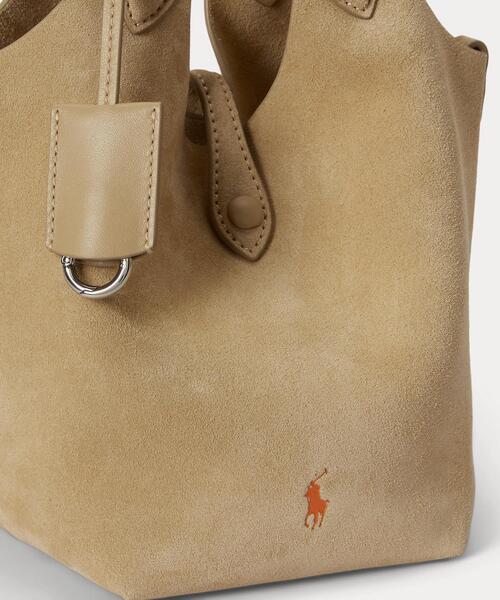 Polo Play スエード スモール トート & クロスボディ（トートバッグ