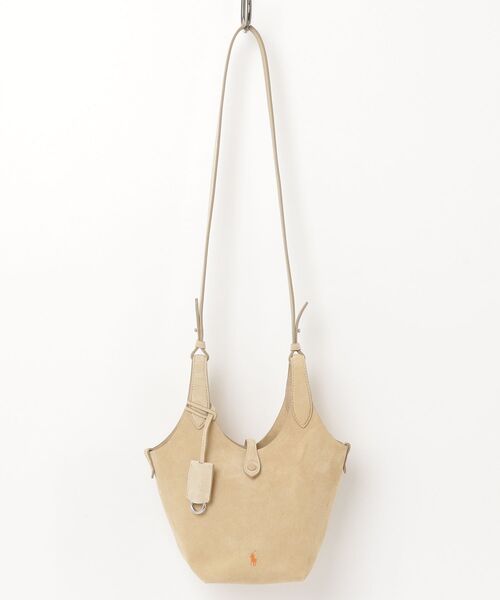 Polo Play スエード スモール トート & クロスボディ（トートバッグ
