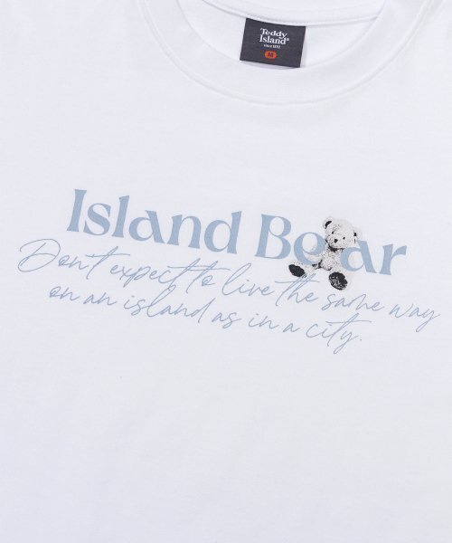 TEDDYISLAND(テディアイランド)の「アイランドレタリング半袖ホワイト(Tシャツ/カットソー・メンズ・その他・MEDIUM/LARGE)」の4枚目の写真