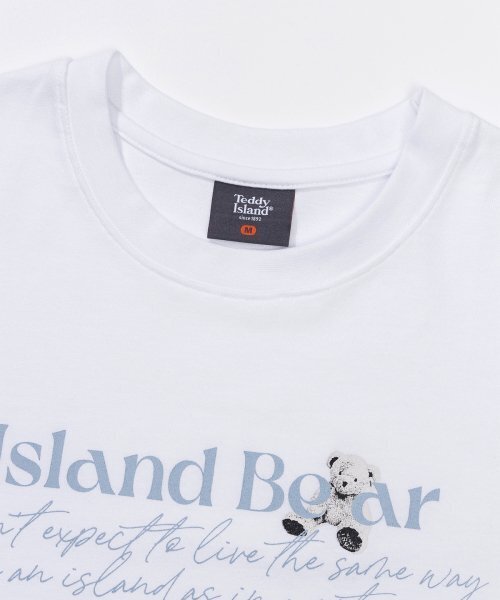 TEDDYISLAND(テディアイランド)の「アイランドレタリング半袖ホワイト(Tシャツ/カットソー・メンズ・その他・MEDIUM/LARGE)」の5枚目の写真