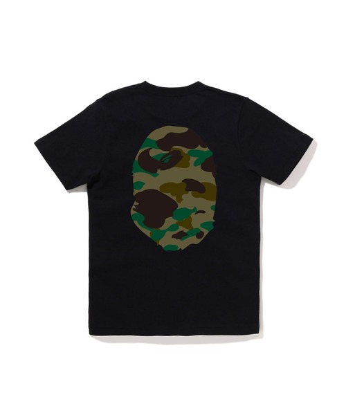 A BATHING APE(アベイシングエイプ)の「1ST CAMO BIG APE HEAD TEE(Tシャツ/カットソー・レディース・ホワイト×グリーン/ブラック×グリーン/ホワイト×イエロー/ブラック×イエロー・XX-SMALL/MEDIUM/SMALL/X-SMALL)」の7枚目の写真