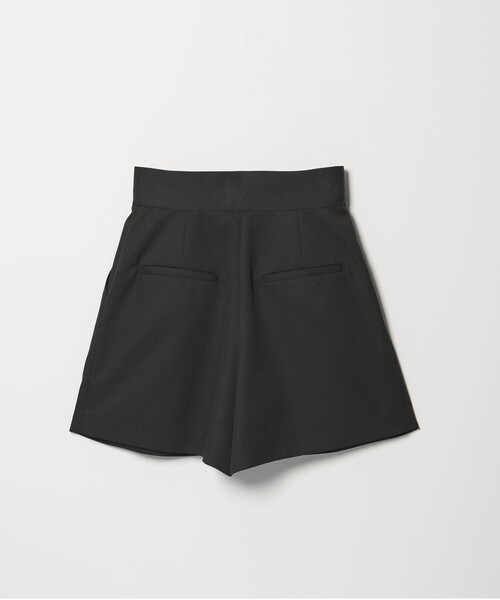 EMMEL REFINES（エメルリファインズ）の「＜EMMEL REFINES＞EM 2タック コクーン ショートパンツ（スラックス・レディース・ブラック/ライム・S/M）」の4枚目の写真