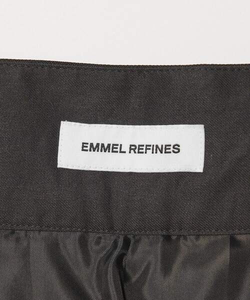 EMMEL REFINES（エメルリファインズ）の「＜EMMEL REFINES＞EM 2タック コクーン ショートパンツ（スラックス・レディース・ブラック/ライム・S/M）」の11枚目の写真