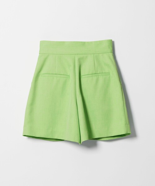 EMMEL REFINES（エメルリファインズ）の「＜EMMEL REFINES＞EM 2タック コクーン ショートパンツ（スラックス・レディース・ブラック/ライム・S/M）」の12枚目の写真