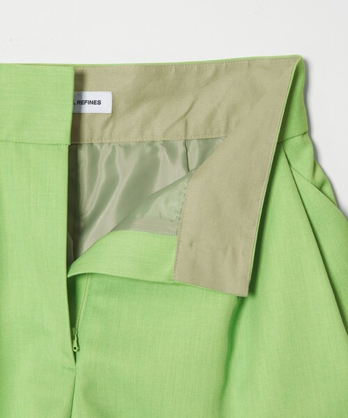 EMMEL REFINES＞EM 2タック コクーン ショートパンツ（スラックス