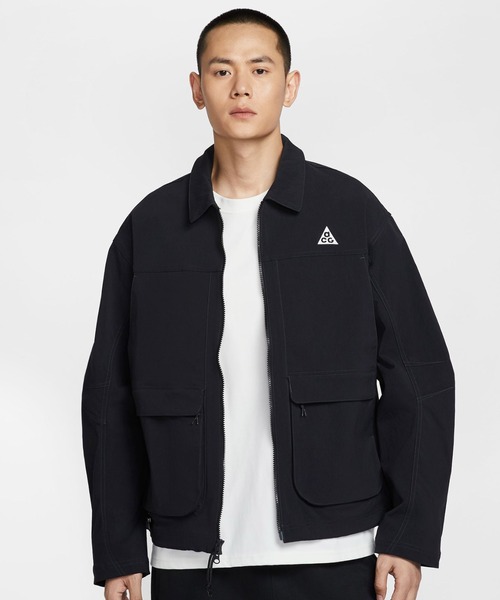 NIKE ACG(ナイキエィシージー)の「NIKE AS M ACG UV SMITH SUMMIT JKT / ナイキ ACG UV スミス サミット ジャケット 【SP】(その他アウター・メンズ・ブラック・S/M/L/XL/XXL)」の2枚目の写真