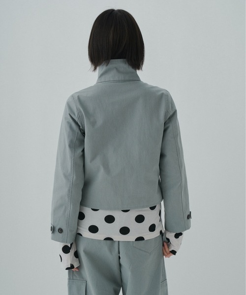 high-neck jacket / スタンドネックジャケット（その他アウター