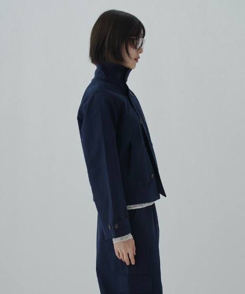 FEKETE アウター high-neck jacket / スタンドネックジャケット（その他アウター