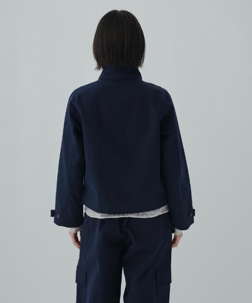 high-neck jacket / スタンドネックジャケット（その他アウター