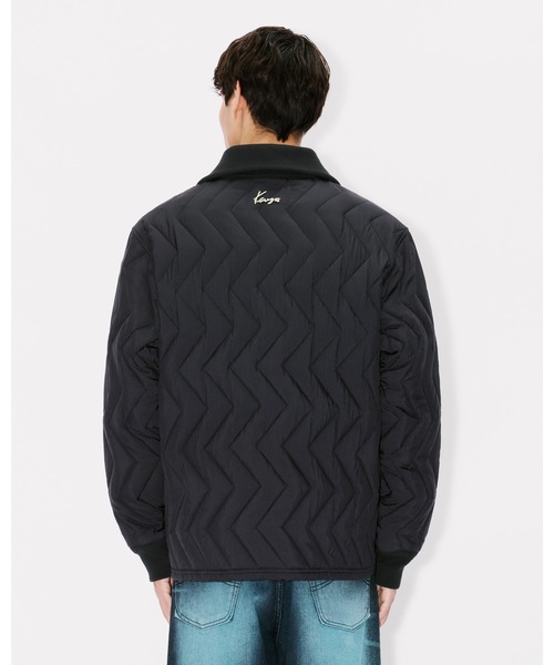 ジャケット・アウター Kengo 6W SOCCER CORDUROY OVERSIZED ZIPPER BLOUSON(M Black): S'YTE｜THE