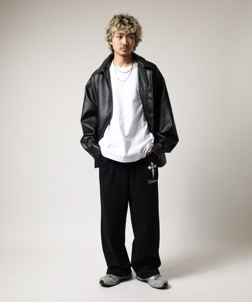 bike star（バイクスター）の「BIKE STAR クロス PT スウェットパンツ（スウェットパンツ・メンズ・ブラック/ホワイト・M/L）」の11枚目の写真
