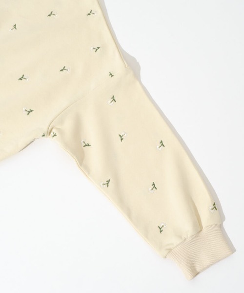 flower（フラワー）の「トゥインクルエンブロイダリースウェット（スウェット・レディース・イエロー/アイボリー・FREE）」の15枚目の写真