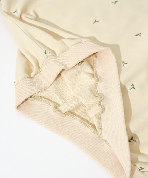 flower（フラワー）の「トゥインクルエンブロイダリースウェット（スウェット・レディース・イエロー/アイボリー・FREE）」の16枚目の写真