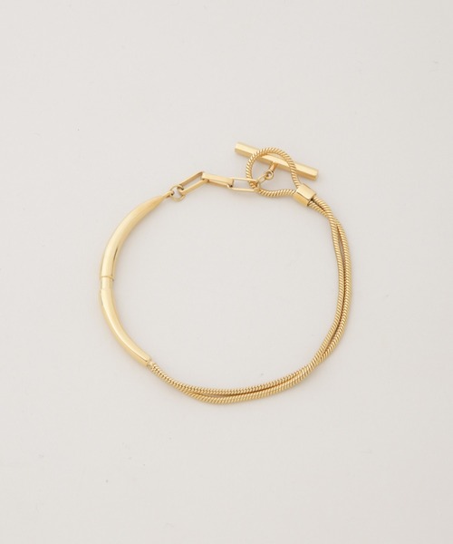 SOAC（ソーク）の「SOAC/Step Line Bracelet（ブレスレット・レディース・シルバー/ゴールド・FREE）」の2枚目の写真