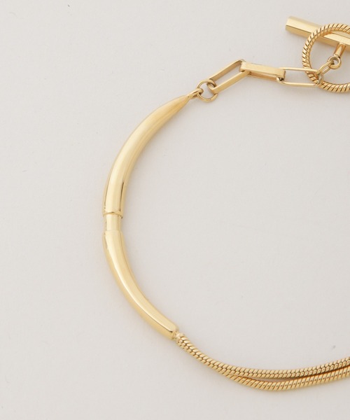 SOAC（ソーク）の「SOAC/Step Line Bracelet（ブレスレット・レディース・シルバー/ゴールド・FREE）」の5枚目の写真