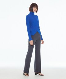 [22FW] SLIM BOOTCUT PANTS - Dark gray