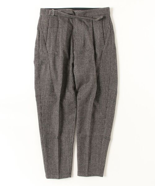 WHITE MOUNTAINEERING GLEN CHECK 1 TUCK PANTS WM2473411