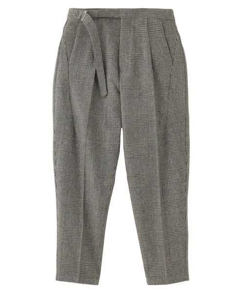 WHITE MOUNTAINEERING(ホワイトマウンテニアリング)の「WHITE MOUNTAINEERING GLEN CHECK 1 TUCK PANTS WM2473411(その他パンツ・メンズ・チャコールグレー・M)」の5枚目の写真