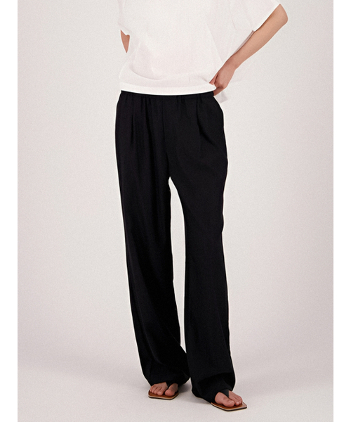 ACUD（アクド）の「Summer Pintuck Bending Slacks _Beige（スラックス・レディース・ベージュ・S/M）」の5枚目の写真