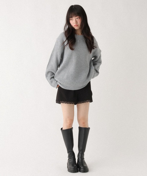 Heather（ヘザー）の「ドッキングレースショートパンツ　652148（その他パンツ・レディース・ブラック/グレー/ベージュ・FREE）」の16枚目の写真