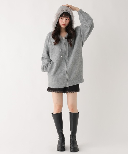 Heather（ヘザー）の「ドッキングレースショートパンツ　652148（その他パンツ・レディース・ブラック/グレー/ベージュ・FREE）」の21枚目の写真