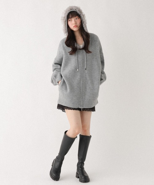 Heather（ヘザー）の「ドッキングレースショートパンツ　652148（その他パンツ・レディース・ブラック/グレー/ベージュ・FREE）」の22枚目の写真