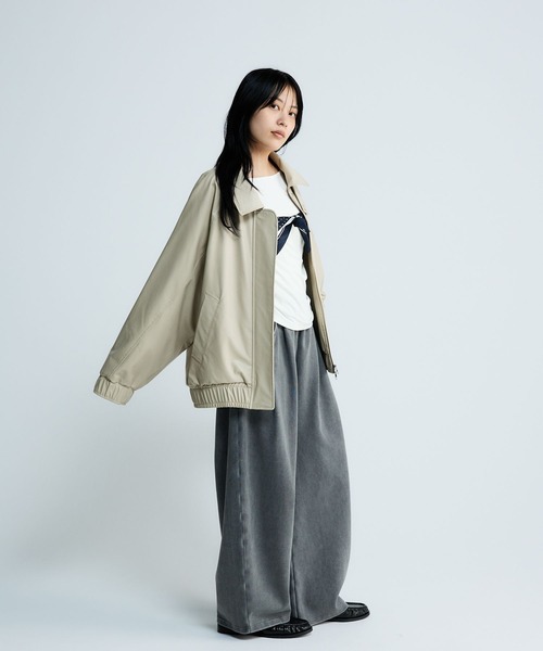 JEANASIS(ジーナシス)の「5ポケットスウェットコクーンパンツ/650280(スウェットパンツ・レディース・ブラック/杢グレー/グレー系その他/ピンク・FREE/SMALL)」の21枚目の写真