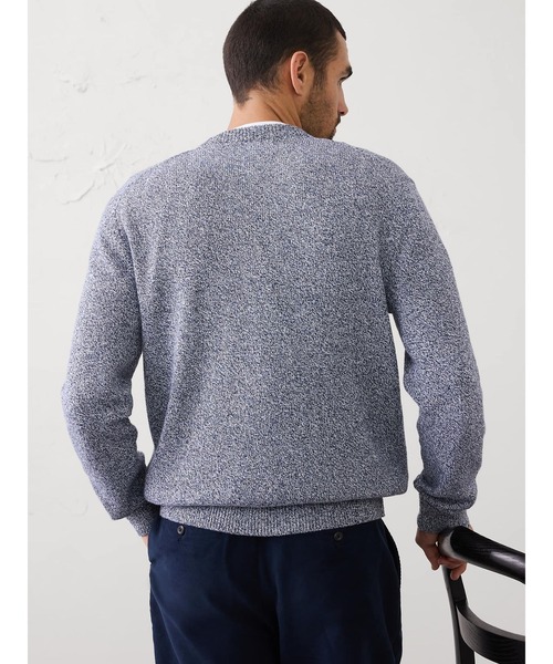 BANANA REPUBLIC FACTORY STORE(バナナリパブリック ファクトリーストア)の「BANANA REPUBLIC FACTORY STORE マールド テクスチャード クルーネック セーター(ニット/セーター・メンズ・グリーン/ネイビー・S/M/L/XL)」の5枚目の写真