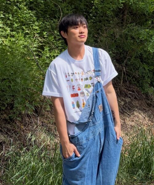 WORKS & CO.(ワークス アンド コー)の「キャンピングコレクション 半袖Tシャツ (ブラック)(Tシャツ/カットソー・レディース・その他・M/L/2XL/XL)」の8枚目の写真
