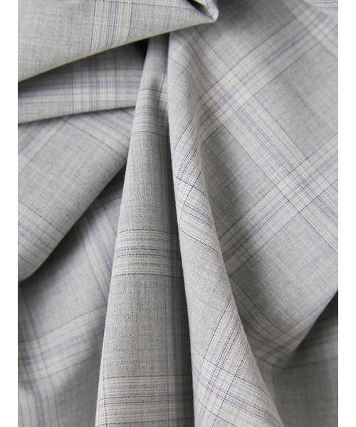 FRAY I.D（フレイアイディー）の「ボリュームパフブラウス（シャツ/ブラウス・レディース・チェック/ホワイト/ブラウン・F）」の12枚目の写真