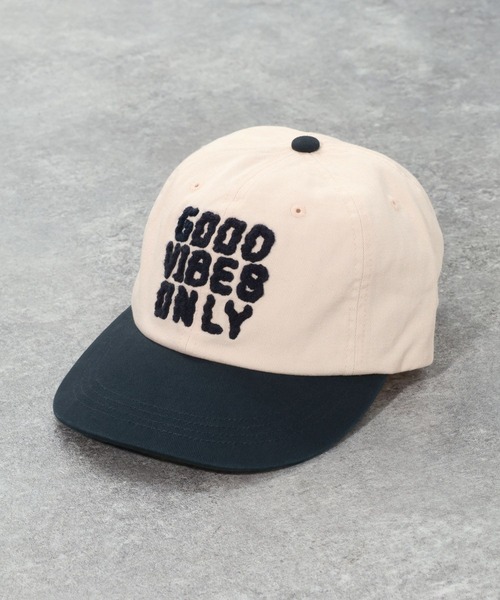 BAYFLOW(ベイフロー)の「バイカラーナミロゴCAP(キャップ・メンズ・オフホワイト/ブラック・FREE)」の6枚目の写真