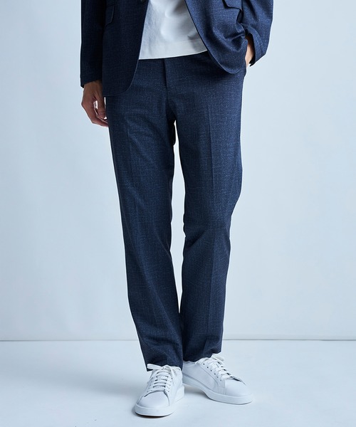 UNION STATION（ユニオンステーション）の「【セットアップ対応】プリントポンチスリムイージースラックス＜ストレッチ・ハンドウォッシャブル・接触冷感＞（スラックス・メンズ・チャコールグレー/ベージュ/ネイビー・S/M/L/LL）」の3枚目の写真