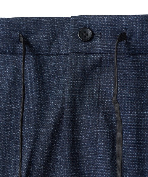 UNION STATION（ユニオンステーション）の「【セットアップ対応】プリントポンチスリムイージースラックス＜ストレッチ・ハンドウォッシャブル・接触冷感＞（スラックス・メンズ・チャコールグレー/ベージュ/ネイビー・S/M/L/LL）」の9枚目の写真