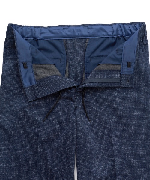 UNION STATION（ユニオンステーション）の「【セットアップ対応】プリントポンチスリムイージースラックス＜ストレッチ・ハンドウォッシャブル・接触冷感＞（スラックス・メンズ・チャコールグレー/ベージュ/ネイビー・S/M/L/LL）」の14枚目の写真