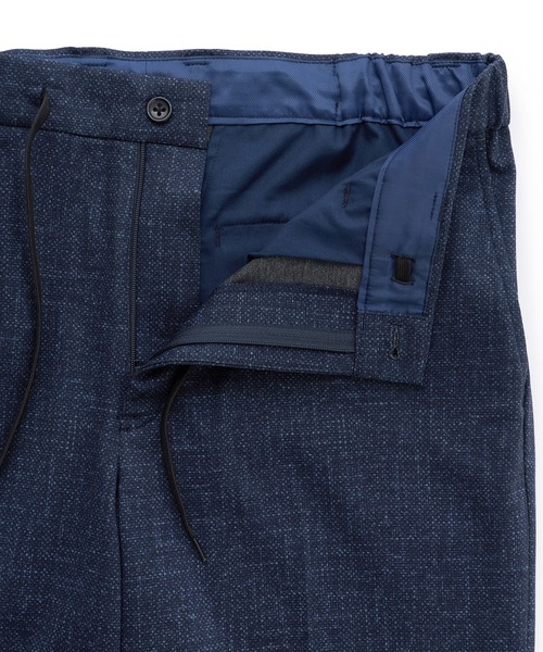 UNION STATION（ユニオンステーション）の「【セットアップ対応】プリントポンチスリムイージースラックス＜ストレッチ・ハンドウォッシャブル・接触冷感＞（スラックス・メンズ・チャコールグレー/ベージュ/ネイビー・S/M/L/LL）」の15枚目の写真