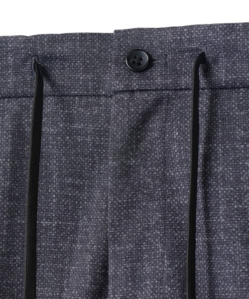 UNION STATION（ユニオンステーション）の「【セットアップ対応】プリントポンチスリムイージースラックス＜ストレッチ・ハンドウォッシャブル・接触冷感＞（スラックス・メンズ・チャコールグレー/ベージュ/ネイビー・S/M/L/LL）」の7枚目の写真