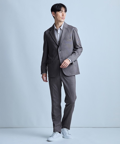 UNION STATION（ユニオンステーション）の「【セットアップ対応】プリントポンチスリムイージースラックス＜ストレッチ・ハンドウォッシャブル・接触冷感＞（スラックス・メンズ・チャコールグレー/ベージュ/ネイビー・S/M/L/LL）」の21枚目の写真