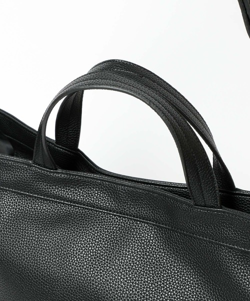 GLOBAL WORK（グローバルワーク）の「PU2WAYショルダートート/646369（ショルダーバッグ・メンズ・ダークブラウン/ブラック・FREE）」の12枚目の写真