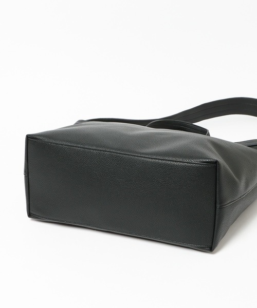 GLOBAL WORK（グローバルワーク）の「PU2WAYショルダートート/646369（ショルダーバッグ・メンズ・ダークブラウン/ブラック・FREE）」の14枚目の写真