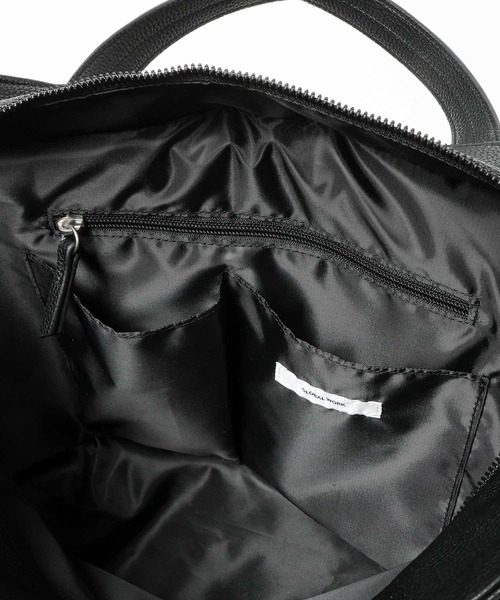 GLOBAL WORK（グローバルワーク）の「PU2WAYショルダートート/646369（ショルダーバッグ・メンズ・ダークブラウン/ブラック・FREE）」の18枚目の写真