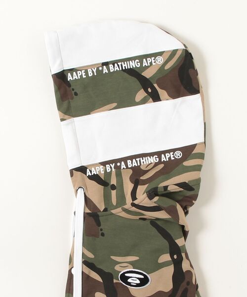 AAPE BY A BATHING APE（エーエイプバイアベイシングエイプ）の「AAPE BUTTON HOODIE(camouflage)（パーカー・メンズ・グリーン系その他2・MEDIUM/SMALL/X-LARGE/LARGE）」の7枚目の写真
